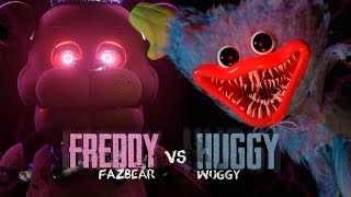 FREDDY VS HUGGY WUGGY RAP  FACE 2 FACE  ZARCORT amp KRONNO [upl. by Wells]