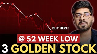 3 Geat Stocks At 52 Week  52 week low stocks [upl. by Avery534]