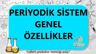 Modern Periyodik Sistem 1  PERİYODİK SİSTEMİN GENEL ÖZELLİKLERİ  11 SINIF  AYT [upl. by Petula]