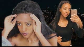 እንዴት ዊግ ማድረግ እንችላለን   How to Install a lace front wig [upl. by Sadnalor86]