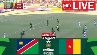 🔴LIVE Namibia vs Cameroon  Africa Cup of Nations Qualifiers 2425  Full Match Today Streaming [upl. by Lecia]