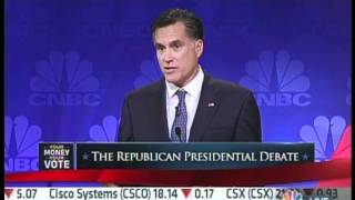 Republican Presidential Debate Rochester Michigan November 9 2011 111 [upl. by Canute]