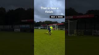 THATS HOW YOU FINISH footballdrills ballmasterydrills soccer football [upl. by Roice]