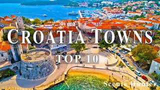 10 Best Charming Towns To Visit In Croatia  Croatia Travel Guide [upl. by Irish921]