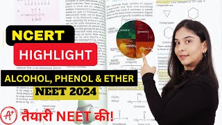 Alcohol Phenol amp Ether Class 12 🔥NCERT HIGHLIGHT neet2024 neet2025 ncerthighlights [upl. by Kolivas]