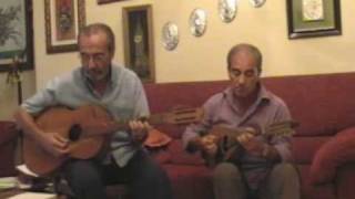 Pippo Grillo e Melo Filogamo in  Mandolinate artigianali [upl. by Lladnarc]