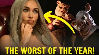 Megan Fox was named the worst actress of the year at the Razzie Awards [upl. by Hurwit]