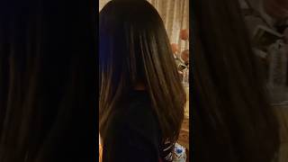 Hollon curlyhair to straighthair short flatiron hair easy omg transformation hairstyle [upl. by Nerrol]