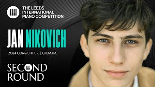 Jan Nikovich  Leeds International Piano Competition 2024  Second Round [upl. by Maryn844]