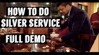 HOW TO DO SILVER SERVICE  FULL DEMO [upl. by Jeanne]