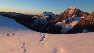 Ortler 3905m  3August 2015  Hintergrat Hintergrathütte  Hochtour [upl. by Georgeanne]