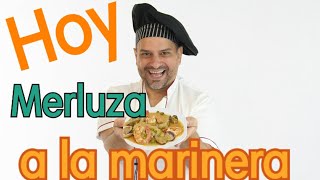 MERLUZA A LA MARINERA CON ALMEJAS GAMBAS Y MEJILLONES [upl. by Klarika]