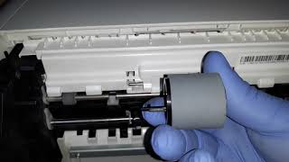 HOW TO REPLACE THE PICKUP ROLLER ON XEROX WORKCENTRE 3335 3345 PHASER 3300 108R01470 [upl. by Etnahsa]