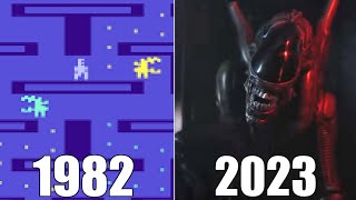 Evolution of Alien Games 19822023 [upl. by Einaffets]