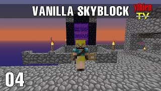 Vanilla Skyblock 04  Mở Rộng Sàn [upl. by Euf]