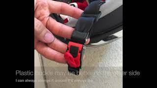 Quick release Motorcycle Helmet Installation tips [upl. by Enad]