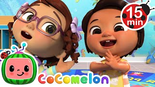 Head Shoulders Knees amp Toes  Body Song  Nina Sing Along  CoComelon Nursery Rhymes amp Kids Songs [upl. by Mlawsky287]