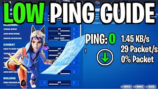 HOW To LOWER Your PING On Fortnite Chapter 2 Remix PC [upl. by Voe]