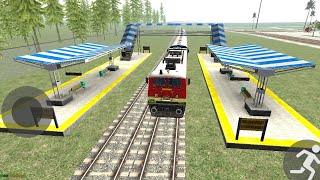 new secret train station in indian bike driving 3d new link video girlgamer jully gaming [upl. by Bonny558]