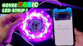 GOVEE RGBIC WiFi Led strip [upl. by Scibert265]