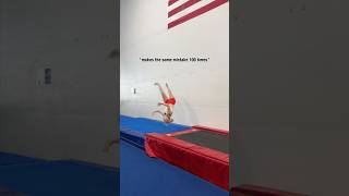 HARDEST ACRO SKILL Go to part 2 to see the results shorts aerial acrobatics gymnast [upl. by Ayiram]