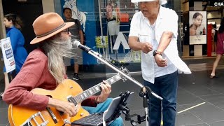 Buskers CLASH in Melbourne  ‘This is MY time’ [upl. by Alorac]