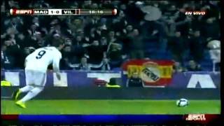 Gol  Golazo de Cristiano Ronaldo  CR9 al Villarreal  Real MAdrid 6  2 Villareal [upl. by Delmore951]