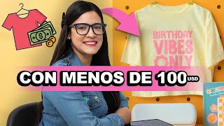 Iniciar Negocio de Camisetas Personalizadas 👕🔥 ¡Con 100 USD emprendimiento [upl. by Eiramyma821]