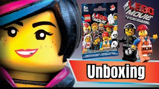 Unbox e Trocando Ideia LEGO Movie Minifigures Emmet Mega Estilo e Guarda Mal [upl. by Litt]