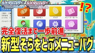 【ポケモンBDSP】ダイパリメイクで「新型そらをとぶメニューバグ」発見！！！アプデ後のメニューバグ復活まで一歩前進！！【ポケットモンスター ブリリアントダイヤモンド・シャイニングパール】 [upl. by Bovill]