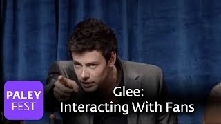 Glee  Cory Monteith on Interacting with Fans Paley Center Interview [upl. by Aubry554]