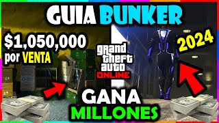 GUIA COMPLETA del BUNKER en GTA 5 Online 2024  Como GANAR MILLONES con el Búnker en GTA Online [upl. by Asselem929]