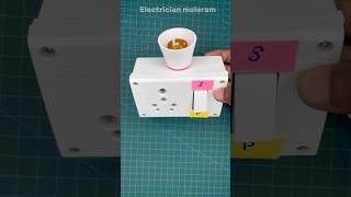 Twin one switch board for electrician  extension  series board kaise banaye  shorts yt [upl. by Nylatsirk867]