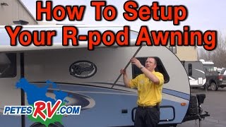 HOW TO SET UP YOUR RPOD AWNING  Quick Tips with Randy [upl. by Atikram]