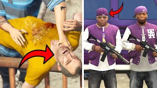 What Happens If You Visit Dangerous Gangs in GTA 5 [upl. by Lyreb46]