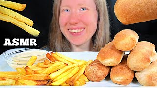 ASMR MOZZARELLA BREADSTICKS MUKBANG EATING SOUNDS [upl. by Bonn]