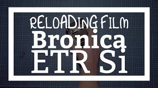 RELOADING FILM  Zenza Bronica ETRSi [upl. by Retxed]