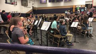 Middle school band performs Handclap [upl. by Melia419]