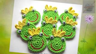 Аппликация крючком Crochet applique [upl. by Mathilde]