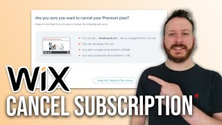 How To Cancel Wix Subscription [upl. by Mccord141]