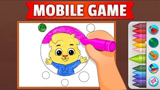 Coloring Games Coloring Book Painting Glow Draw By RV AppStudios English [upl. by Oicnedurp]