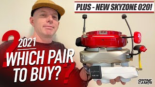 Best Fpv Goggles for 2021  Fatshark or Skyzone Plus New Skyzone 020 🏆🎖🎖🎖 [upl. by Ludlow]