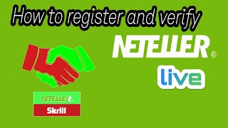 HOW TO CREATE AND VERIFY NETELLER ACCOUNT [upl. by Ahsennek577]