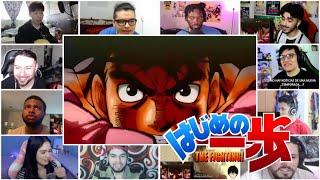 Hajime no Ippo Opening 1  5  Reaction Mashup [upl. by Winola671]