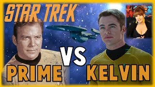 Prime Kirk VS Kelvin Kirk Star Trek History [upl. by Ahsekam572]