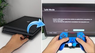 How to REINSTALL PS4 SYSTEM SOFTWARE EASY METHOD FIXES ALL ERRORS [upl. by Vasquez]