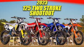 2023 125 Two Stroke Shootout  Motocross Action Magazine [upl. by Avle800]