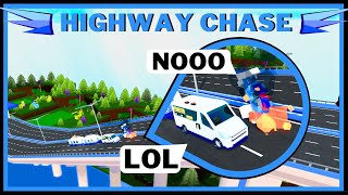 HIGHWAY CHASE amp Over Priced Tickets  Trolling in ROBLOX Build A Boat [upl. by Areta]