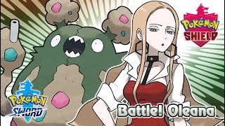 Pokémon Sword amp Shield  Oleana Battle Music HQ [upl. by Ennaisoj]