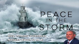 Peace In The Storm  Nances Creek United Methodist Church Sermon [upl. by Ahtnamas357]